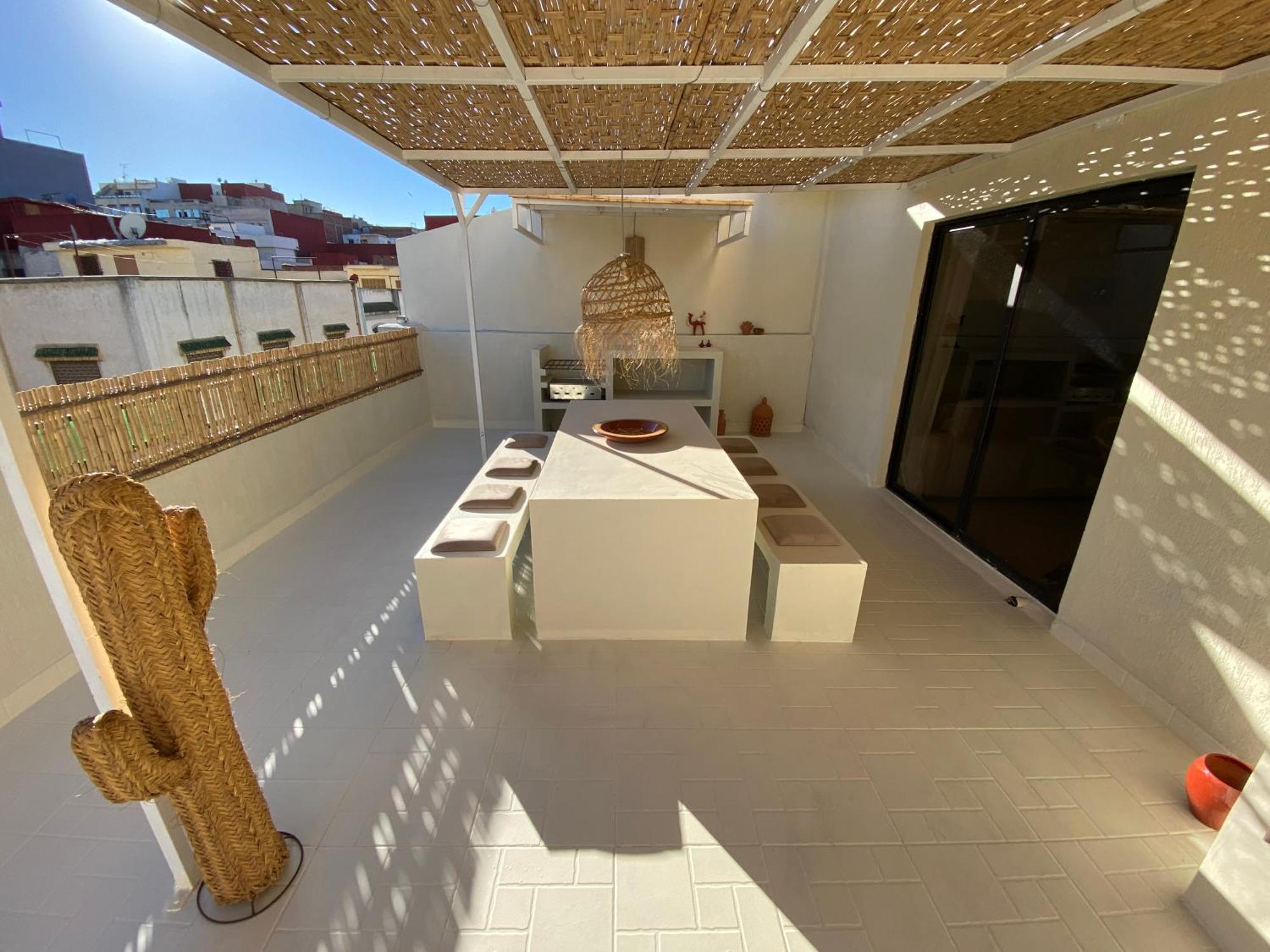 Magnificent Apartment With Private Rooftop Terrace Tanger Zewnętrze zdjęcie