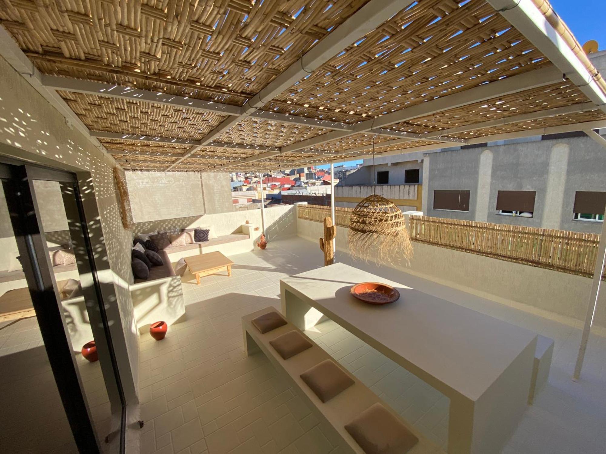 Magnificent Apartment With Private Rooftop Terrace Tanger Zewnętrze zdjęcie